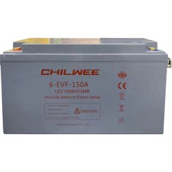 Acumulator AGM VRLA 12V 150A dimensiuni 483mm x 170mm x h 240mm Chilwee GB12-150 - pm1