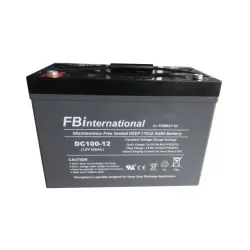 Acumulator AGM VRLA 12V 150A Deep Cycle dimensiuni 483mm x 170mm x h 240mm DC150-12 FBI - pm1