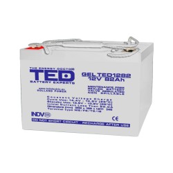 Acumulator AGM VRLA 12V 82A GEL Deep Cycle 259mm x 168mm x h 211mm M6 TED Battery Expert Holland TED003478 (1)