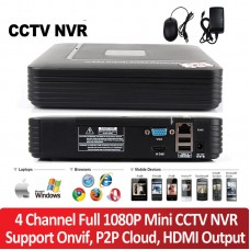 NVR 4 canale compatibil cu camere IP de pana la 2MP MHK-N1004FP