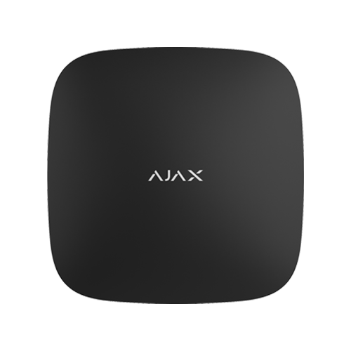 Centrala alarma wireless AJAX Hub2 Plus - negru, 2xSIM, 4G/3G/2G, Ethernet, Wi-Fi - AJAX