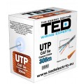 Cablu UTP cat.5e cupru integral marca TED Wire Expert TED002495