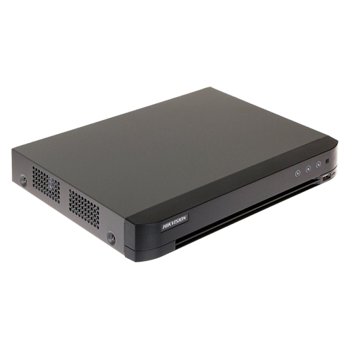 DVR AcuSense 4 ch. video 4MP, Analiza video, 1 ch. audio - HIKVISION iDS-7204HQHI-M1-S