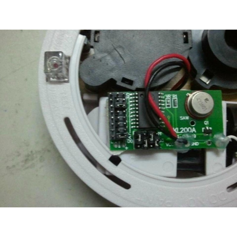 Detector de fum wireless compatibil cu sisteme de alarma WL-TX-8     WL-168W