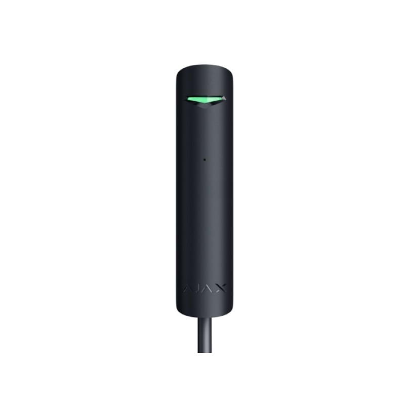 Detector de geam spart Ajax Fibra, negru, GLASSPROTECT FIBRA (BLK)