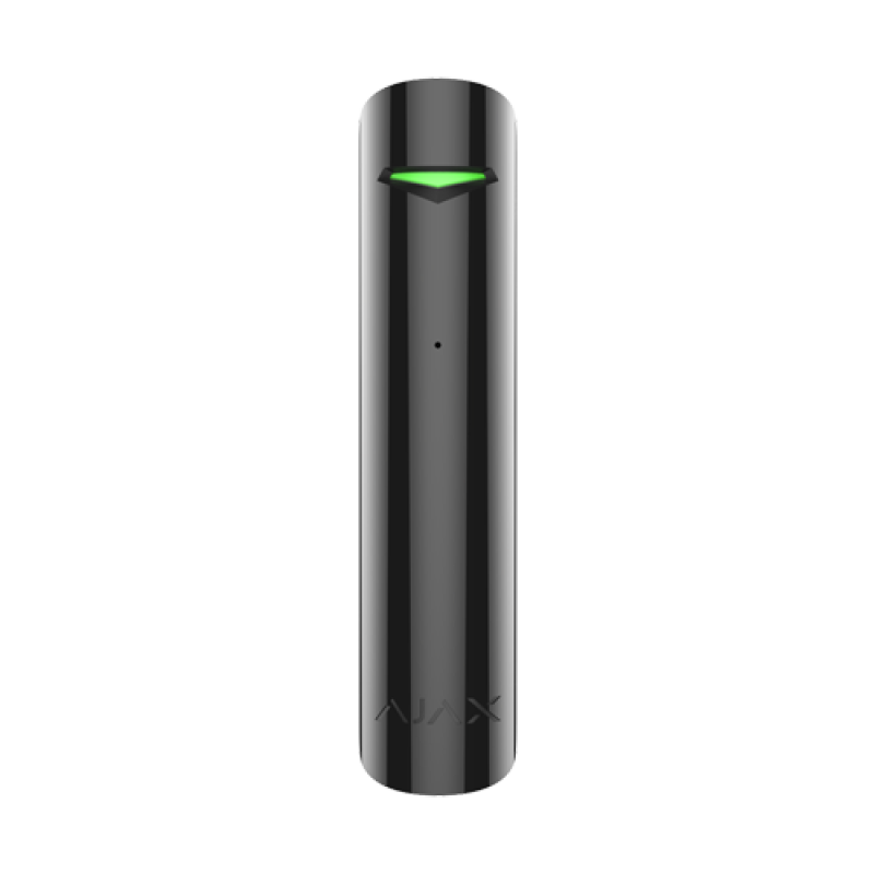Detector de geam spart GlassProtect, wireless, negru - AJAX