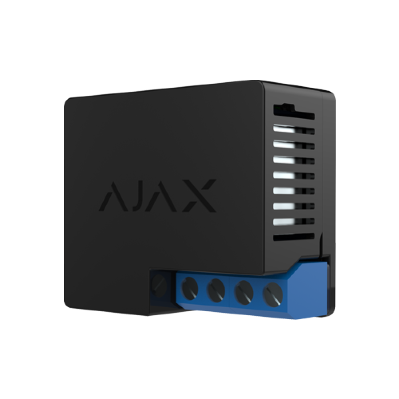 Releu comanda, wireless, NO/NC, 7-24Vcc, negru - AJAX