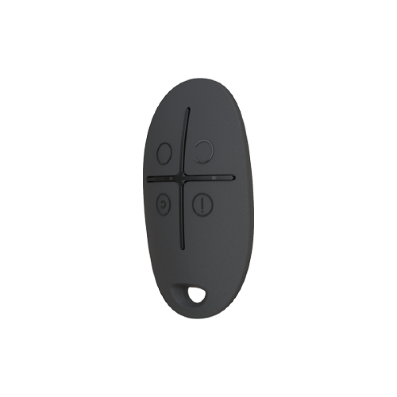 Telecomanda SpaceControl, 4 butoane, negru - AJAX