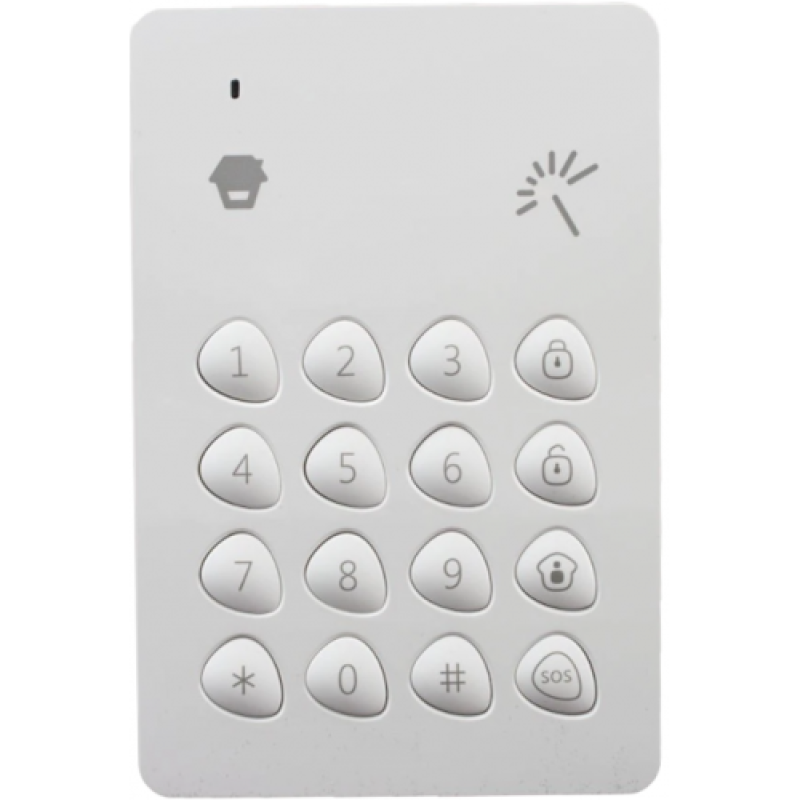 Tastatură wireless RFID compatibilă cu  sistemele de alarmă CHUANGO GO2 și CG-G5 KP-700