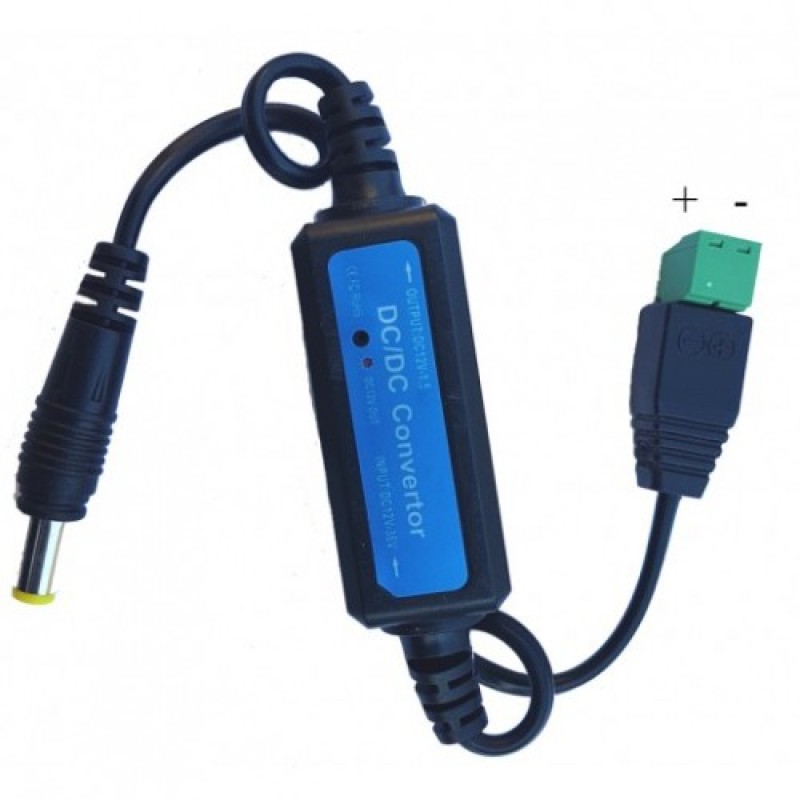 Stabilizator de tensiune pentru alimentarea camerelor de la distanta 12V la maxim 1,5A P36S1R5