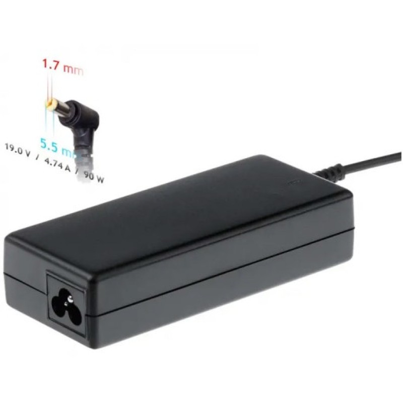 Alimentator laptop ACER, IBM 19V/4,74A, standard conector 5,5x1,7 mm PA-1900-07