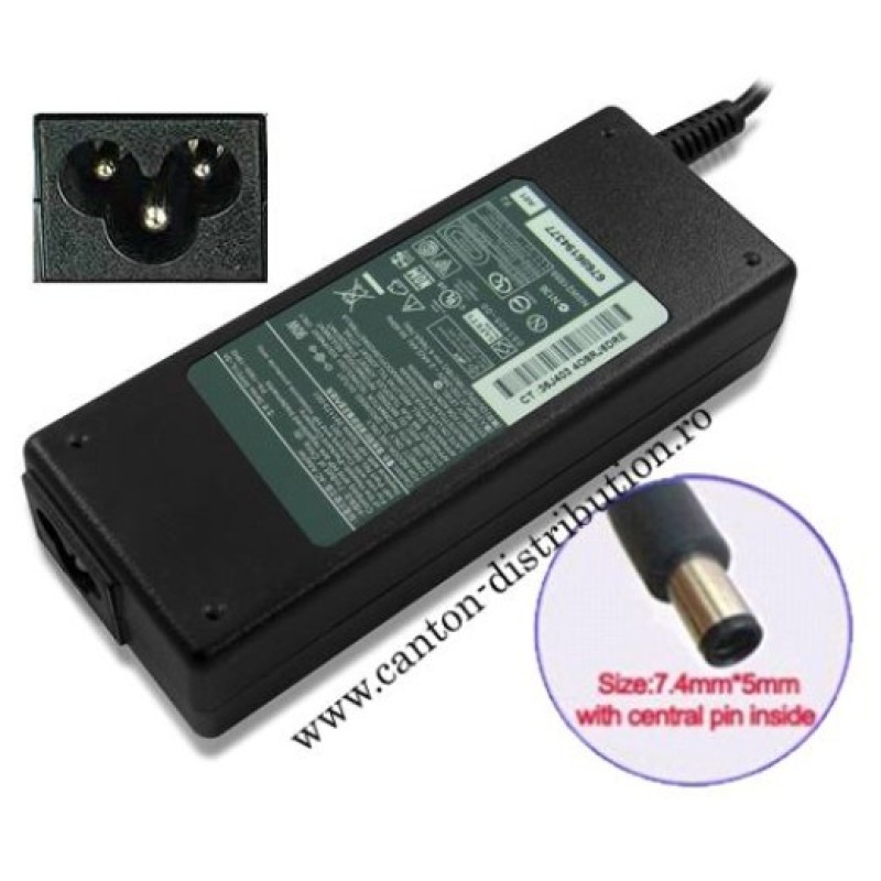 Alimentator laptop HP 18,5V/4,9A, standard conector 7,4x5 mm PA-1900-15C2