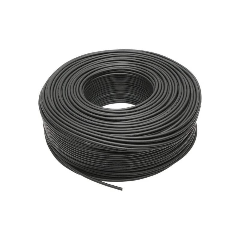 Cablu solar 4MM - Rola 100 metri - NEGRU