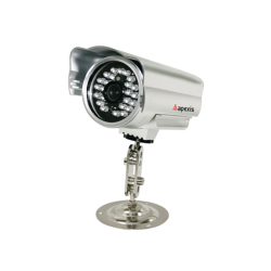 Camera de supraveghere IP de exterior 0.3 MP, 3.6 mm, IR 15 m APM-J0233-IR-WS