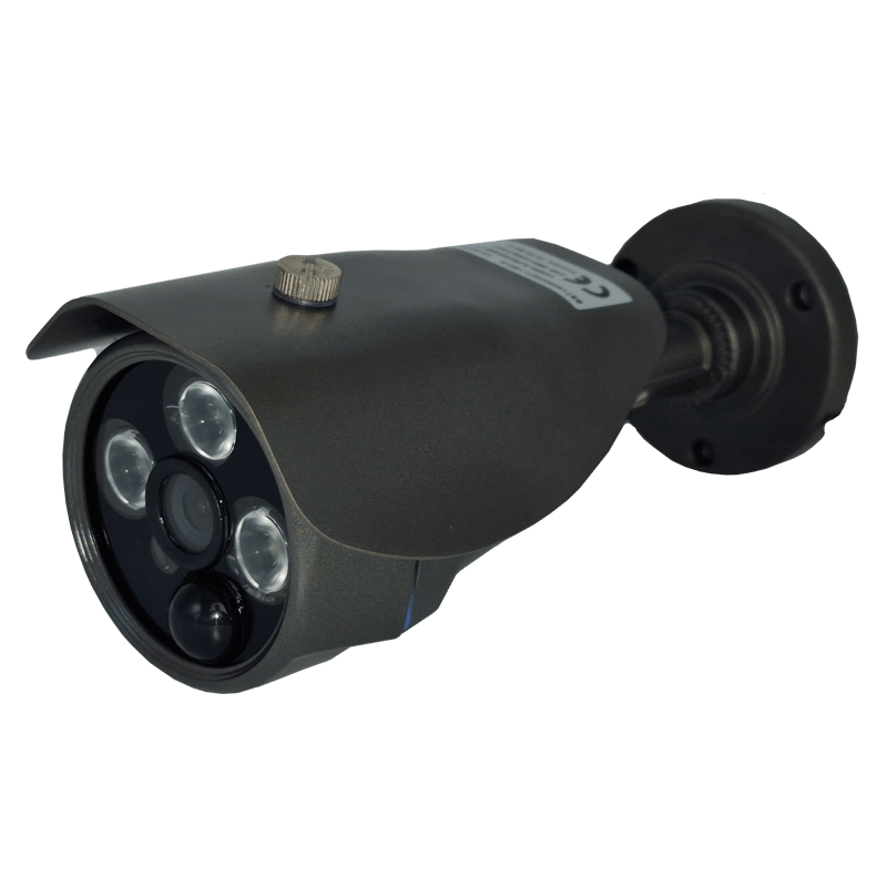 Camera de supraveghere de exterior 2 MP, 3.6 MM, IR 15, Led lumina alba activat la miscare pe baza senzorului PIR incorporat UV-AHDBP614