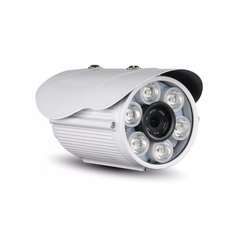 Camera de supraveghere de exterior 2 MP, 3.6 MM, Iluminare cu leduri albe pentru imagini color pe timp de noapte pana la 50 M UV-AHDBP901