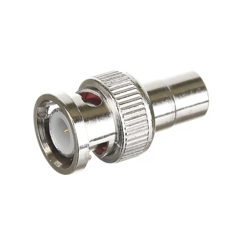 Conector adaptor BNC tata la RCA mama