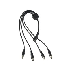 Spliter alimentare de la 1 la 4 (mama 2,1x5,5 la 4 tata 2,1x5,5) DCJ-4P