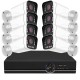 Kit sistem de supraveghere 8 camere AHD-706K 8MP IR 60m, DVR 8 canale 8MP KITAHD8MP8CH706K