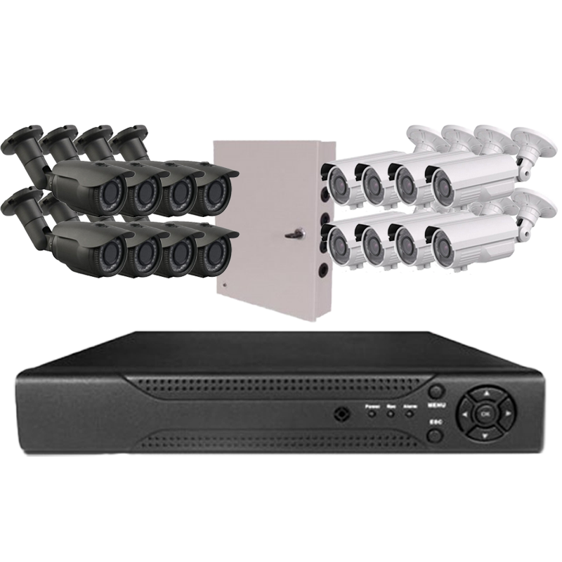 Kit sistem de supraveghere 1.3 MP 16 camere KIT1.3MP16CH
