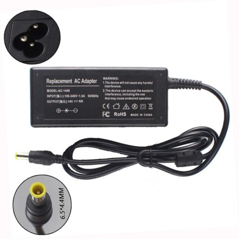 Alimentator laptop DELL/Samsung 14V /4 A, standard conector 6,5x4,4 mm AP06314-UV