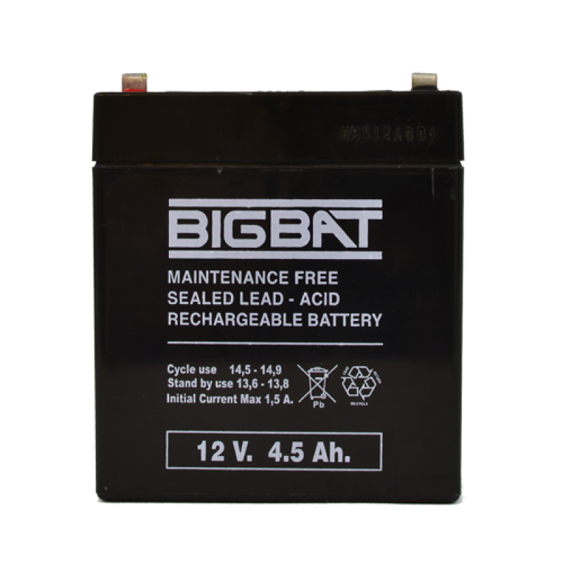 Acumulator BIG BAT 12V, 4.5 AH BB12V4.5