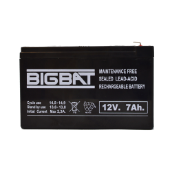 Acumulator BIG BAT 12V, 7 AH BB12V7