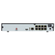 NVR 8 canale IP + 8 porturi POE - ASYTECH seria VT VT-N1308HC-8P
