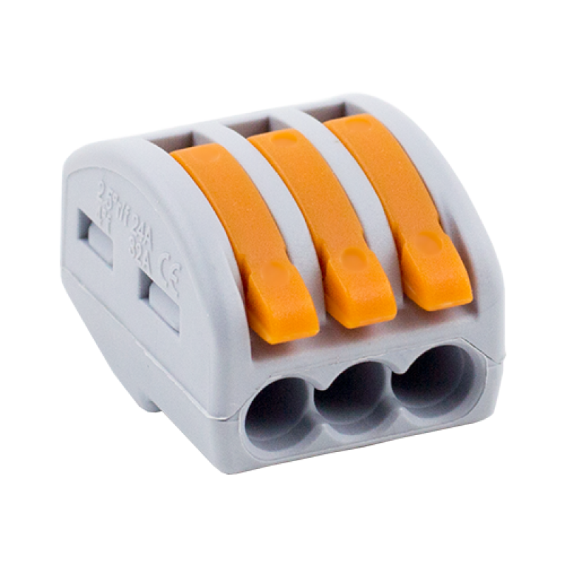 Conector derivatie 3 fire (10 buc.) W-413