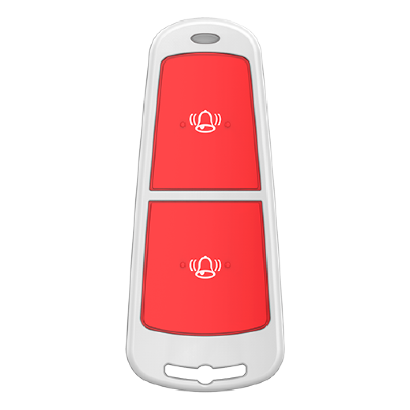 Buton de panica, 2 canale, Wireless - HIKVISION DS-PD1-EB-WS2