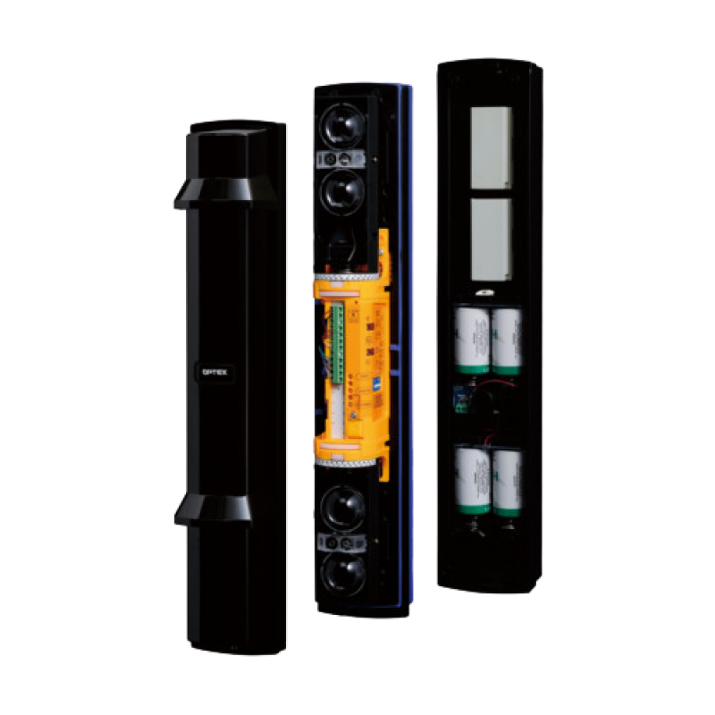 Bariera IR de exterior 100m, 4 fascicule, 4 canale, baterii - OPTEX SL-350QFR