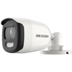 ColorVU - Camera AnalogHD 5MP, lentila 2.8mm, lumina alba 20 m - HIKVISION DS-2CE10HFT-F28