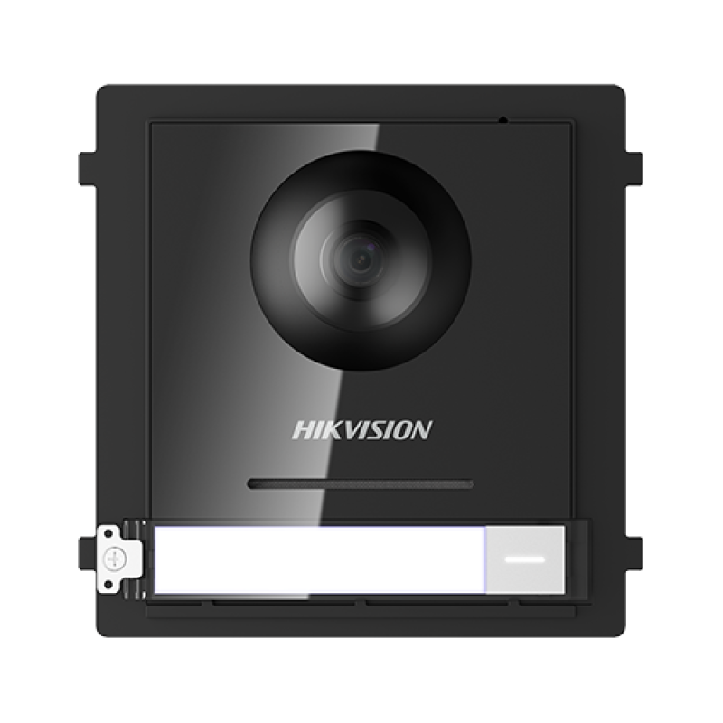 Modul Master conectare 2 fire, camera video 2MP fisheye si un buton apel  - HIKVISION DS-KD8003-IME2