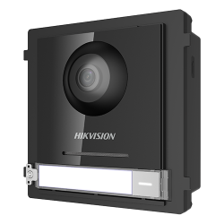 Modul Master conectare 2 fire, camera video 2MP fisheye si un buton apel  - HIKVISION DS-KD8003-IME2