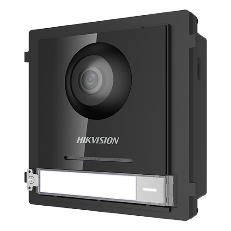 Modul Master conectare 2 fire, camera video 2MP fisheye si un buton apel  - HIKVISION DS-KD8003-IME2
