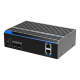 Switch industrial 2 porturi Gigabit HPoE, 2 porturi uplink SFP/RJ45 - UTEPO UTP7202GE-POE