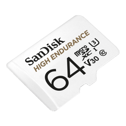 Card MicroSD 64GB, seria HIGH Endurance - SanDisk SDSQQNR-064G-GN6IA