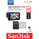 Card MicroSD 256GB, seria HIGH Endurance - SanDisk SDSQQNR-256G-GN6IA