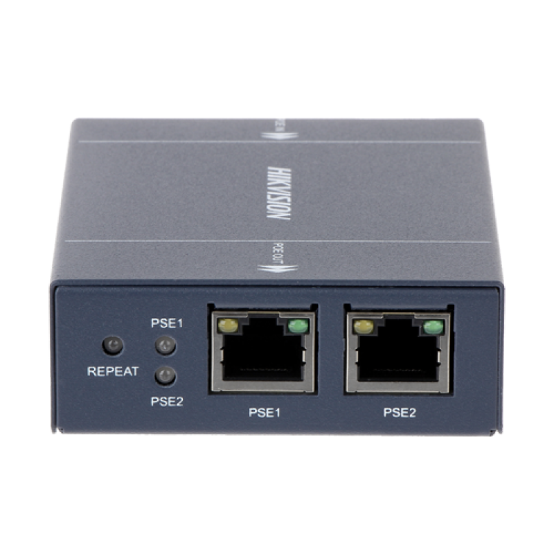 Spliter PoE 1 intrare Poe - 2 iesiri PoE , 400 metri, fara alimentare - Hikvision DS-1H34-0102P
