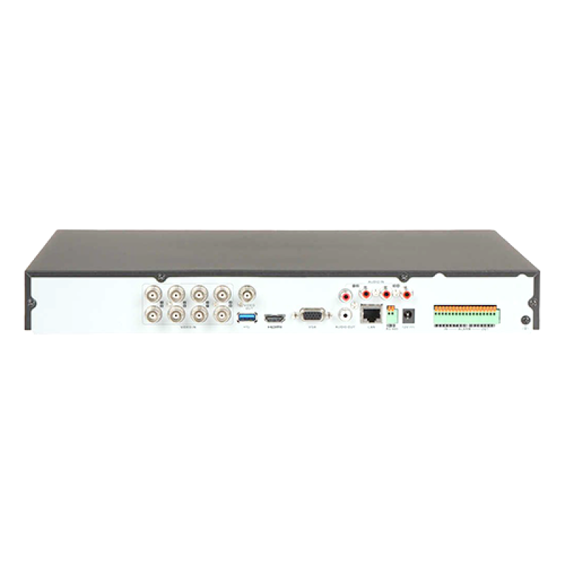 DVR AcuSense 8 ch. video 8MP, Analiza video, AUDIO 'over coaxial' - HIKVISION iDS-7208HUHI-M2-SA
