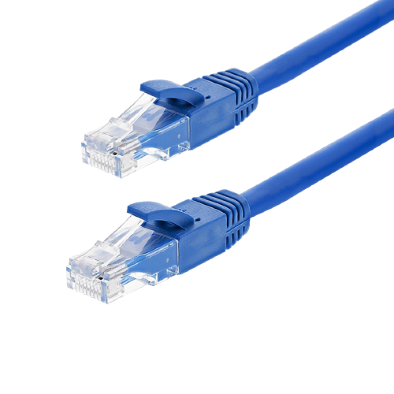 Patch cord Gigabit UTP cat6, LSZH, 2.0m, albastru - ASYTECH Networking TSY-PC-UTP6-2M-B