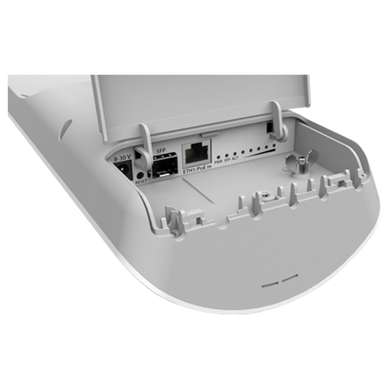 mANTBox 15s, antena 15dBi 5GHz, 120 grade, 802.11ac, 1 x Gigabit, 1 x SFP, PoE - MikroTik RB921GS-5HPacD-15S
