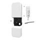 wAP ac, 2 x Gigabit, 802.11b/g/n 2.4Ghz, 802.11an/ac 5GHz, alb outdoor, injector PoE - MikroTik RBwAPG-5HacD2HnD