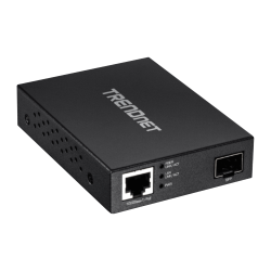 Mediaconvertor POE Gigabit - SFP fibra optica - TRENDnet TFC-PGSFP