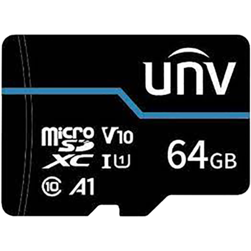 Card memorie 64GB, BLUE CARD - UNV TF-64G-T-L-IN