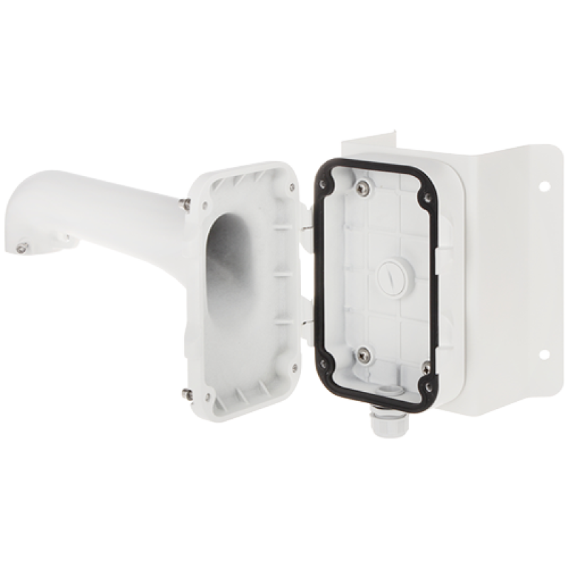 Suport de colt cu doza inclusa pentru camerele PTZ Hikvision DS-1604ZJ-Corner