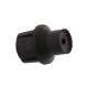 Manson sertizabil NEGRU pentru conectori - CAP SYSTEM CaP-K