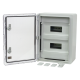 Cutie modulara IP65 din ABS gri, usa transparenta, 2 x 12 module, 300x400x170 mm PP3114