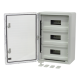 Cutie modulara IP65 din ABS gri, usa transparenta, 3 x 15 module, 350x500x190 mm PP3116