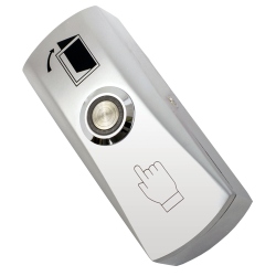 Buton iesire aplicabil din metal, cu LED CSB-805L